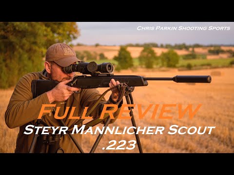 Steyr Scout rifle in 223 Remington, FULL REVIEW of an ideal Foxing Rifle