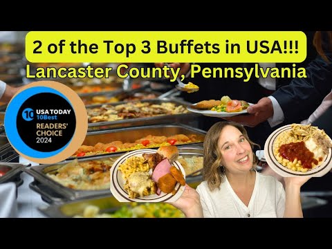 Ultimate Guide to the BUFFETS of Lancaster County PA #food #buffet #amishcountry #bestfood