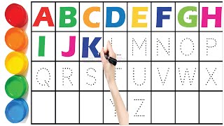 Abc Dotted Tracing, English Alphabet Writing, Preschool learning #abc #alphabets #kidschohantv 747