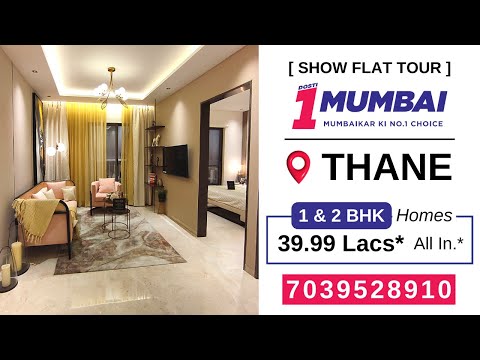 || Sample Flat Tour || Dosti One Mumbai | Greater Thane Kalher | 1 & 2 BHK @ 35 Lacs*