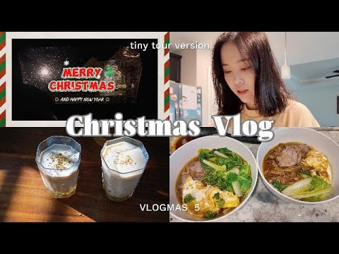 【CHRISTMAS VLOG🧑‍🎄】我们去印第安纳波里斯过圣诞了｜桂花拿铁｜卤牛腱｜绝美的肥肠面｜人生第一次坐马车｜计划回国了