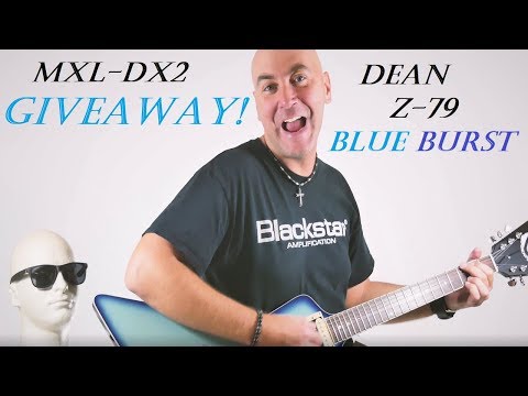 2018 Dean Z-79 Series Blue Burst Guitar Demo