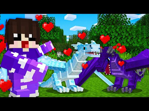 O CASAL DE DRAGÕES NO MINECRAFT - Ice and Fire