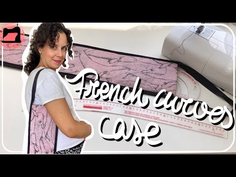 French curves cover, EASY SEWING PROJECT.