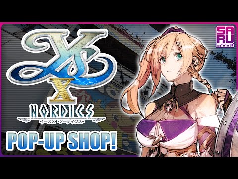 Falcom Ys X Nordics Pop-up Shop in JAPAN! #ys #japan #videogames #retro #tokyo #jrpg