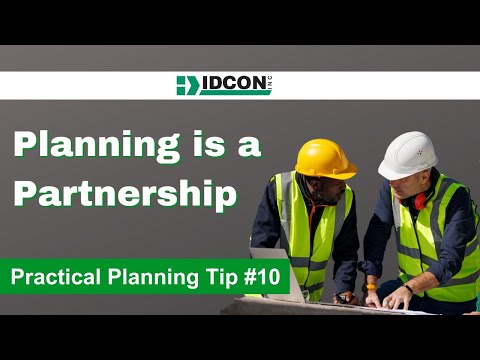 Planning is a Partnership: Practical Maintenance Planning Tip #10