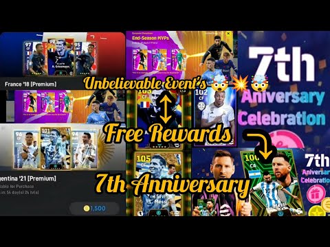 eFootball 7th Anniversary Update | New Nominating Contact | eFootball Free Rewards |#efootball#viral