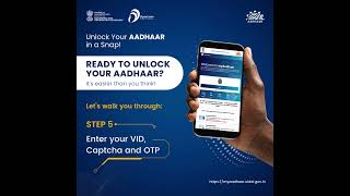 Unlock Your Aadhaar