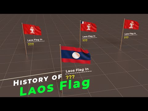 History of Laos Flag | Timeline of Laos Flag | Flags of the world |