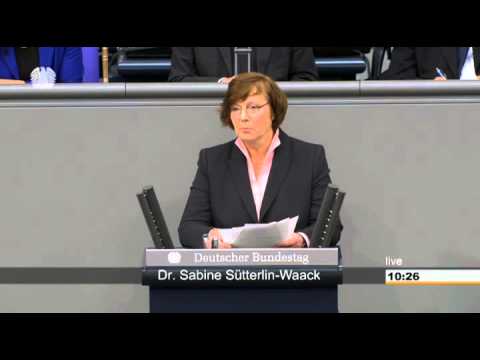 Dr. Sabine Sütterlin-Waack (CDU/CSU) zur Regelung der Sterbebegleitung