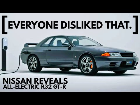 How NOT to Restomod | Nissan Reveals Electric R32 Skyline GTR | Tokyo Auto Salon 2025 | EV News