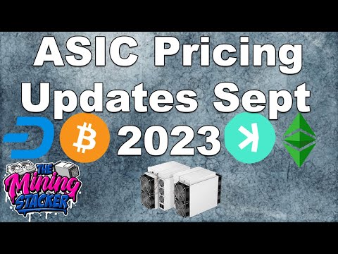 ASIC Miner Pricing Updates for Sept 2023. Let's Look At What Crypto Miners Prices Dropped The Most