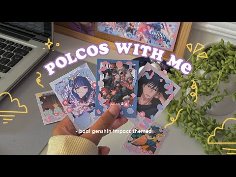 🛹 polcos with me #1 | baal genshin impact themed