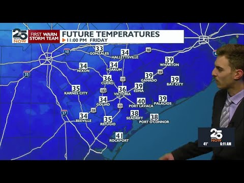 Friday's Sunrise Forecast