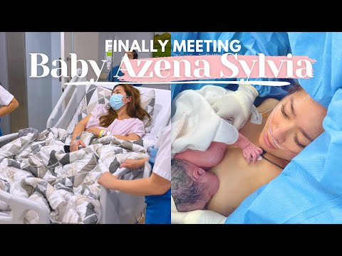 FINALLY MEETING BABY AZENA SYLVIA | Love Angeline Quinto