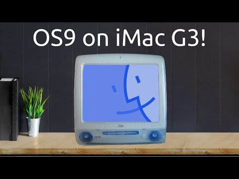 iMac G3 Mac OS9 Install and demo  -  Vintage Mac Adventures!