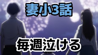 【妻、小学生になる。】3話！花火ネタもエモくて、悲しくて、辛くて……でも切なくて最高！毎週泣けるアニメ！【妻小】【2024年秋アニメ】