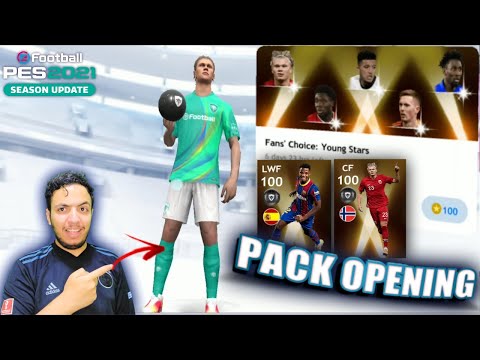 FANS' CHOICE : YOUNG STARS PACK OPENING PES 2021 Mobile