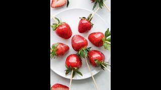 How To Make Tanghulu (Strawberry Tanghulu)