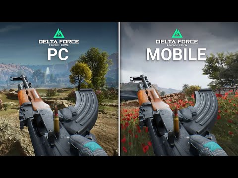 Delta Force Hawk Ops Mobile vs PC Comparison