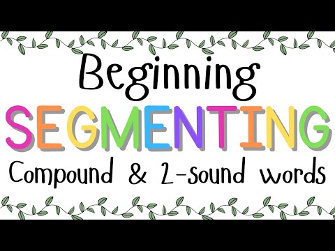 Beginning Segmenting {Phonemic Awareness}