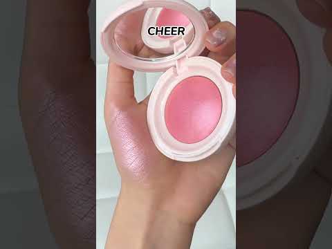 Rare Beauty powder blush is so pretty 😍 #rarebeauty #makeupswatch #海外コスメ