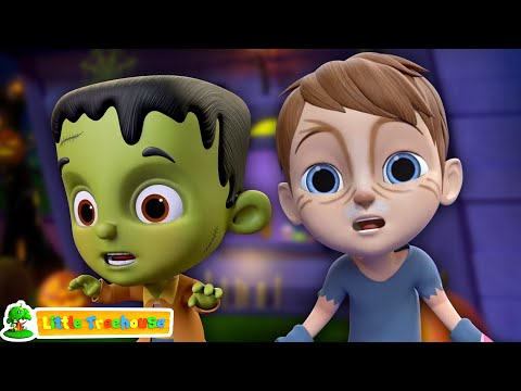 Who Let the Monster Out + More Halloween Songs & Fun Spooky Cartoon for Kids