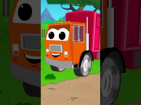 Garbage Truck Finger Family#trending #shorts #viral #ytshorts #rhymes#babysongs #cartoon