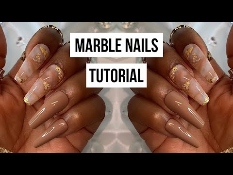 How to make Marble Nails with Gel Polish