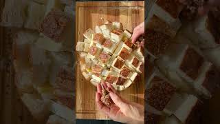 Cranberry Brie Pull Apart Bread #shorts #halfbakedharvest #brie #christmasfood #holidayfood