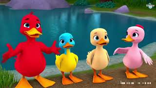 Five Little Ducks | Kids Songs | Rhymes poem