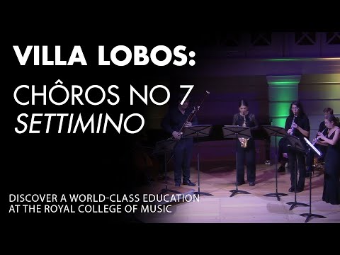 Villa Lobos Chôros no 7 Settimino