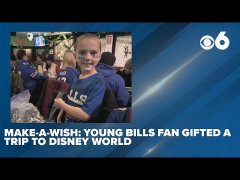 Young Bills fan surprised with Disney trip