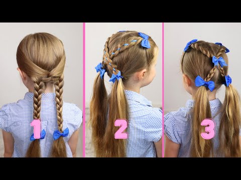 Get Ready For Back To School With These 3 Easy Trendy Hairstyles!