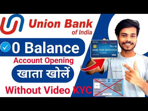 Without Video KYC | union bank online account opening 2024 | Without kyc bank account