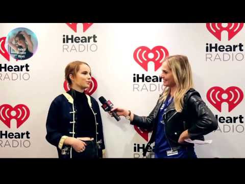 Bridgit Mendler talking about Nemesis, We Day and more on iHeart Radio