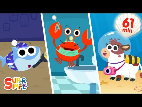 Finny The Shark Full Episode Compilation | Kids Cartoon | Under The Sea