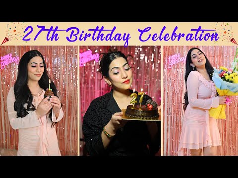 My 27th Birthday 🎀  Guess What I Got For My 27th BIRTHDAY 🎂 | Anishka Khantwaal |