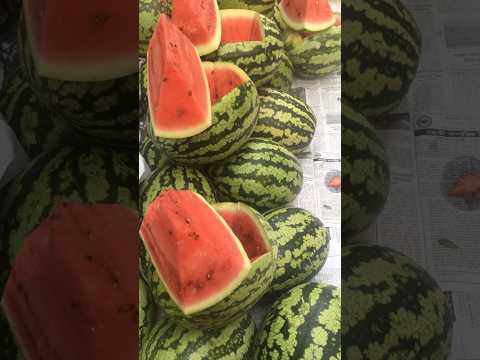 তরমুজের দাম প্রতি পিস ৪০০ টাকা | Expensive Watermelon 🍉 🥸 #watermelon #ramadanfood #shorts