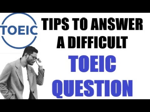 A BETTER TOEIC SCORE TODAY: PHRASAL VERBS TO ANSWER A DIFFICULT QUESTION #toeic990  #toeictips