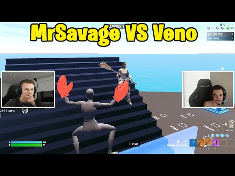 MrSavage VS Veno 1v1 Buildfights!