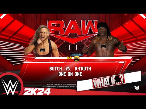 WWE #raw 30.12.24 (WHAT IF?) - Butch VS R-Truth