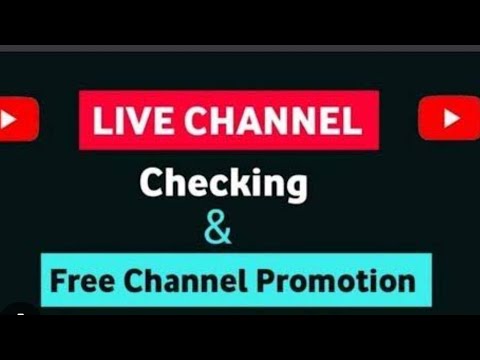 🔴Live channel checking free Promotion | Live channel checking