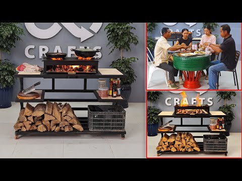 Your housewife dream Stove, DIY, BBQ, Grills, Soup, Cook just anything You Wish