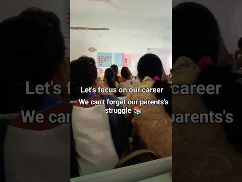 Let's Focus on our career 📚 we can't forget parents' struggle 🥺 #teacher #viral #trend #shorts