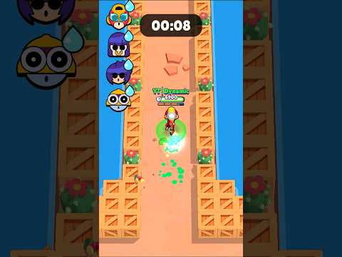 Which Brawler Can Go Further in 10 Second ? #brawlstars #shorts