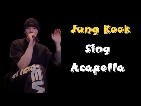 Jung Kook Sings Acapella on Live Weverse 18/12/24