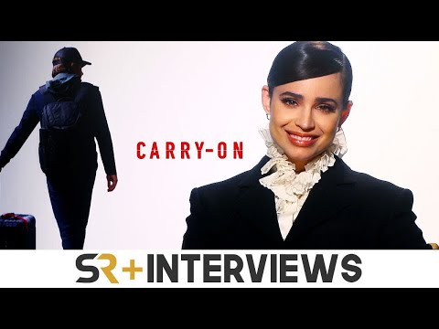 Carry-On's Sofia Carson Deep Dives Into Dynamic With Taron Egerton & Hypes My Oxford Year