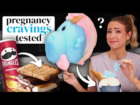 I Tried ALL of the PREGNANCY CRAVINGS!! (surprise sisters-in-law edition!)