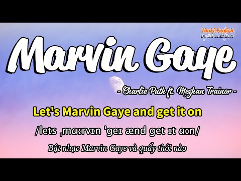 Học tiếng Anh qua bài hát - MARVIN GAYE - (Lyrics+Kara+Vietsub) - Thaki English